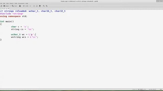 Lets code C++ (010): Strings Teil 2 смотреть онлайн