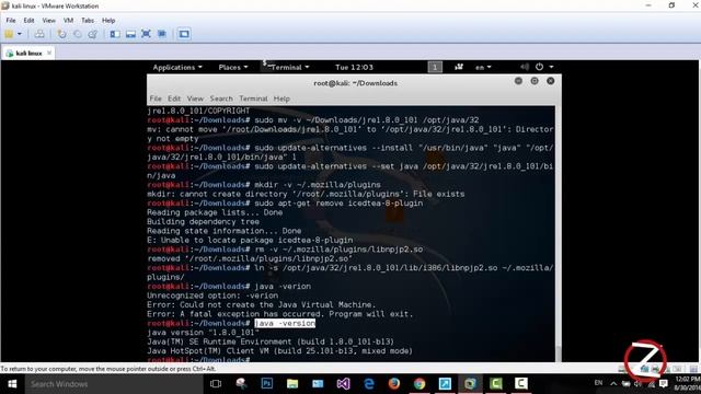 طريقة تنصيب جافا على كالي لينكس بأخر اصدار| how to install java on kali linux смотреть онлайн