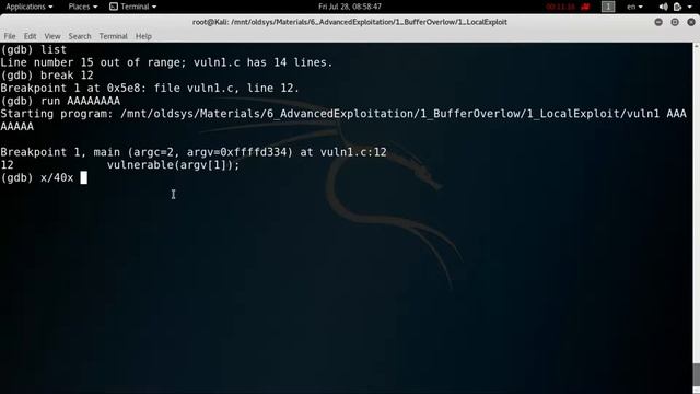 31- Advanced Gaining Access - Buffer Overflow - (Debugger , Registers) смотреть онлайн