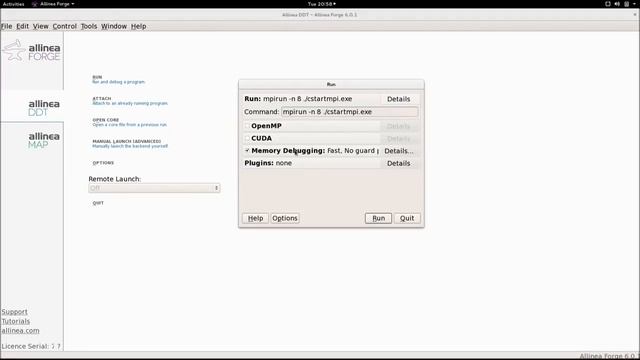 Tutorial: Enable memory debugging with Arm DDT смотреть онлайн