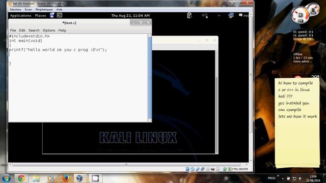 how to compile c or c++ programme using linux смотреть онлайн