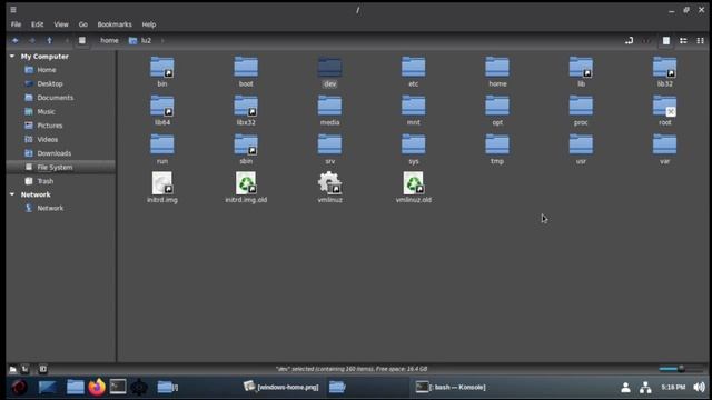 0-1.Scripting y Bash parte 2 - explicando HOME y jerarquia de root смотреть онлайн