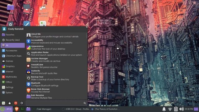 Linux Mint XFCE on old Samsung laptop смотреть онлайн