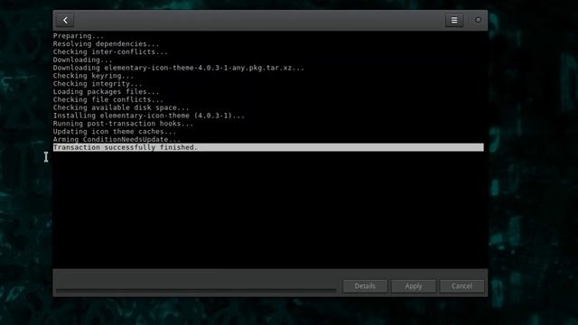 pamac icon theme install смотреть онлайн