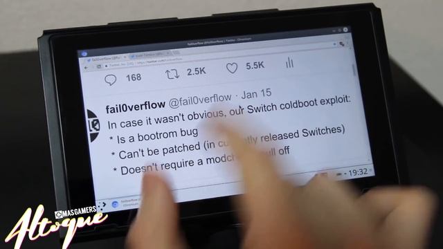 La Nintendo Switch ha sido hackeada para siempre | #MasGamers #Altoque смотреть онлайн