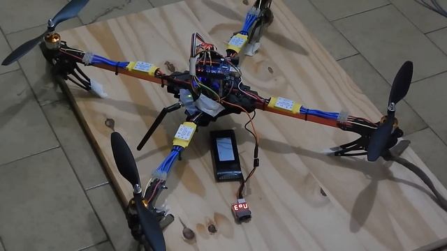 Tango DRN - Arduino controlled drone - First fly part 1 смотреть онлайн