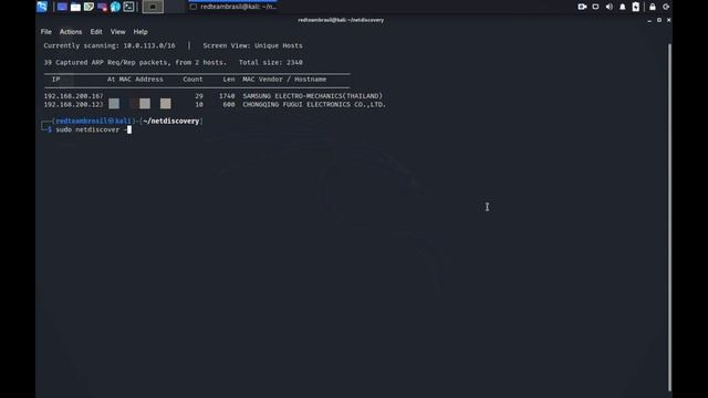 Identificando hosts vivos com Netdiscover смотреть онлайн