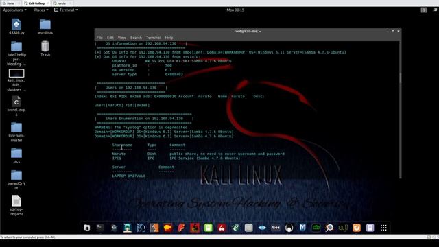 Linux Penetration Testing - HA Naruto Vulnhub Walkthrough смотреть онлайн