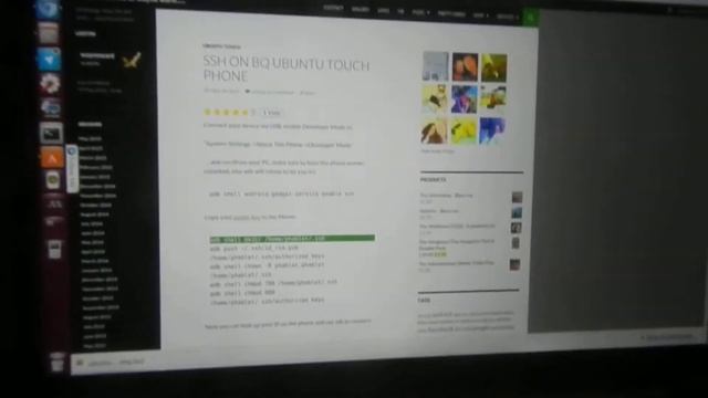 ubuntu touch ssh tutorial смотреть онлайн