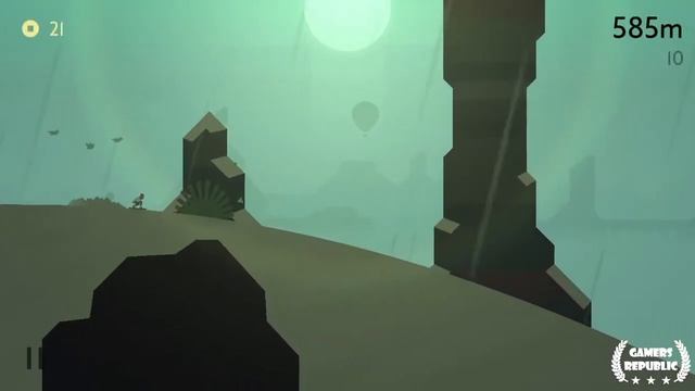 Alto's Odyssey | Jump off a wooden ramp смотреть онлайн