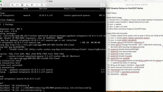 OpenStack RDO Queens Install смотреть онлайн