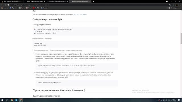 Epik protocol - как поучаствовать в Testnet смотреть онлайн