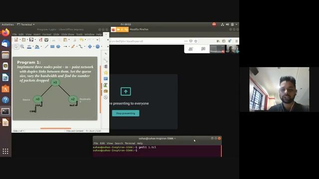 Program 1-NS2-18CSL57 смотреть онлайн