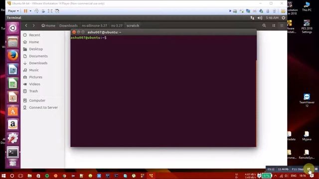 NS3 installation & simulation in Ubuntu(VmWare) for beginners смотреть онлайн