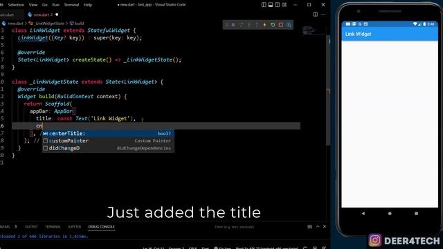 Flutter Widgets || How To Add A Link Widget To Your Flutter App || Open Any URL ( PART 1 ) смотреть онлайн