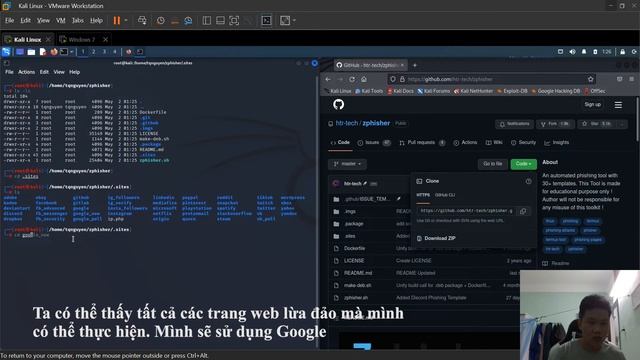 DNS Spoofing Attack using Zphisher and Ettercap смотреть онлайн