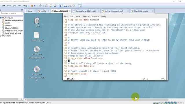 How to install proxy server in red hat enterprise Linux 7 смотреть онлайн