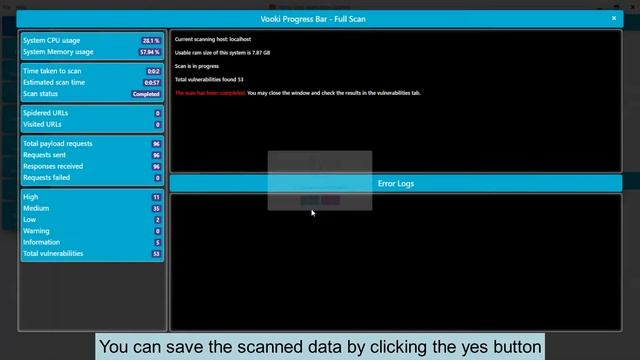 Vooki web application scanner - Full scan смотреть онлайн