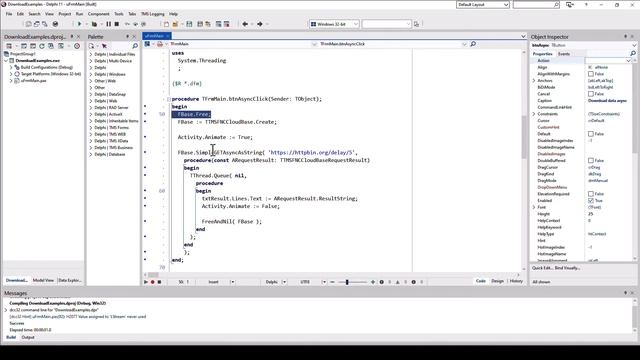 Downloading content with TMS FNC Core blocking and non-blocking смотреть онлайн