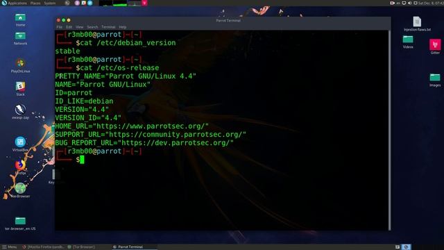 Check Debian Linux Version, Release on Parrot Security Linux смотреть онлайн
