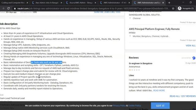 AWS DevOps JOBக்கு Programming Knowledge தேவையா? смотреть онлайн