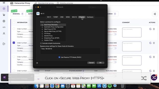 How to set up a proxy in iOS (Apple MacBook) смотреть онлайн