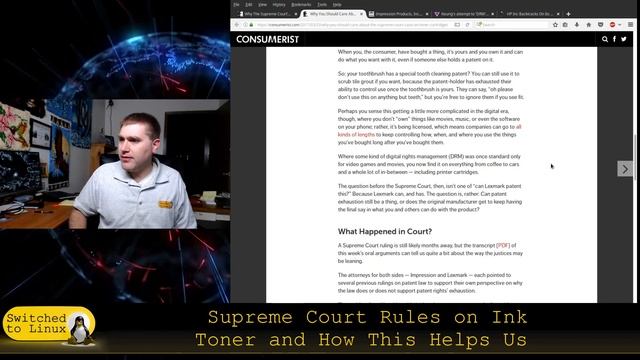 Supreme Court Rules on Ink Toner and How This Helps Us All смотреть онлайн