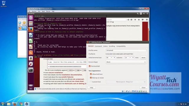 Lecture 6 - Install RVM and Ruby смотреть онлайн