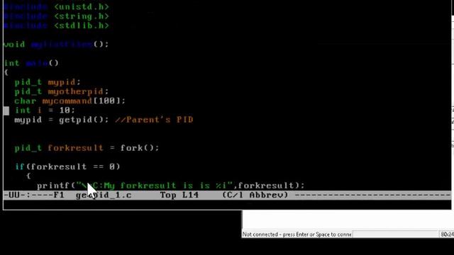 Operating Systems - Linux Fork and GetPID смотреть онлайн