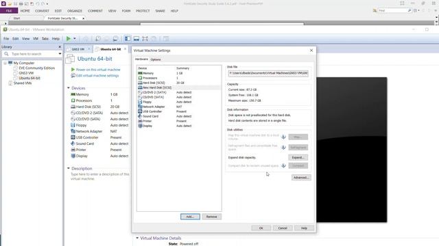 14 Increasing HDD Space NSE4 Lab GNS3 смотреть онлайн
