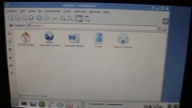 Slax 6.0.6 on my Asus EEE 701 смотреть онлайн