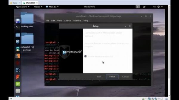 install metasploit on kali linux