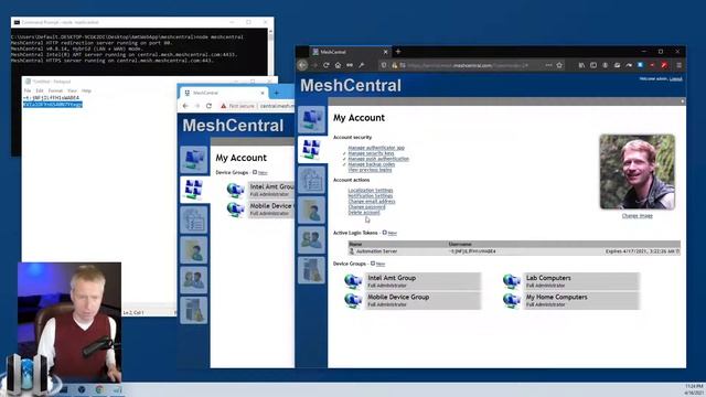 MeshCentral - Login Tokens смотреть онлайн