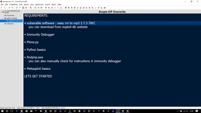 Exploiting Stack Buffer Overflows with Simple EIP Overwrite смотреть онлайн