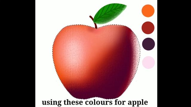 How to draw apple on IBIS PAINT X ( For Beginners) - Episode 01 смотреть онлайн