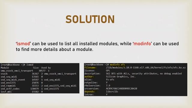 Linux Interview Q&A #45 - How to identify installed modules in Linux ? смотреть онлайн