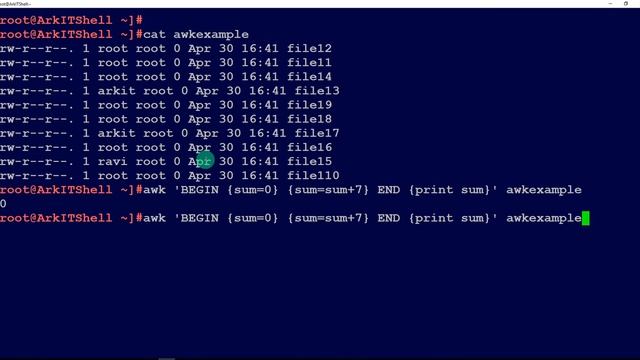 Shell Scripting Tutorial-15 sed, awk, vmstat, netstat and mail commands | Tech Arkit смотреть онлайн
