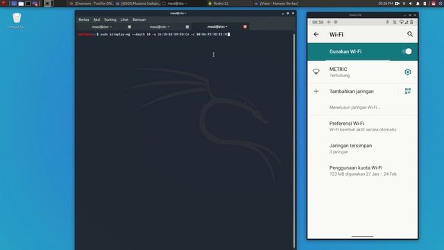 Tutorial Kali Linux Untuk Pemula Part#5 Aircrack-ng смотреть онлайн