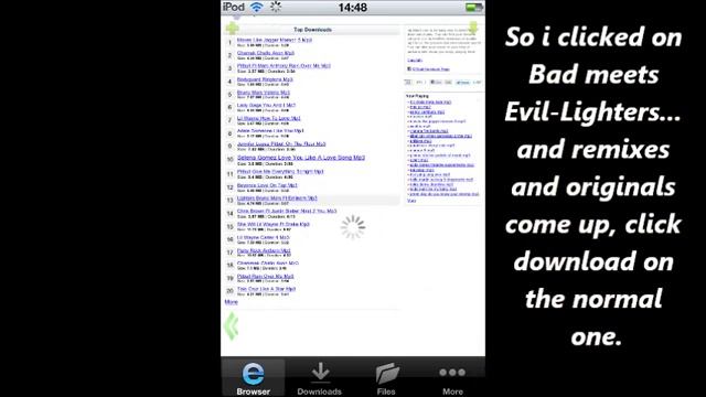 How to download songs on iPod Touch without using Cydia. смотреть онлайн
