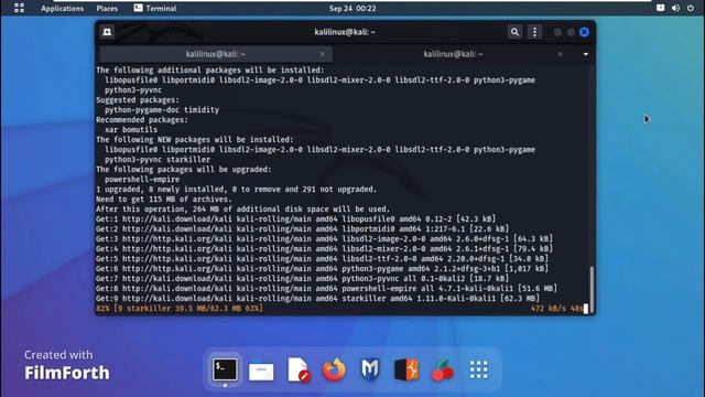 How to install PowerShell Empire/Starkiller On Kali Linux смотреть онлайн