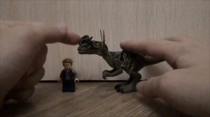 ДИЛОФОЗАВР ЛЕГО КАСТОМ МИР ЮРСКОГО ПЕРИОДА МЕЛОВОЙ ЛАГЕРЬ | Jurassic World Camp Cretaceous