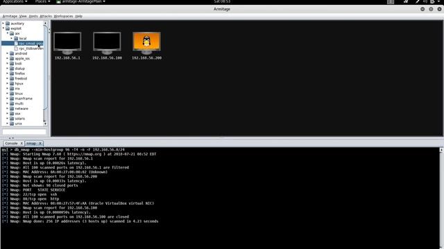 0705 - Learn Ethical Hacking with Kali Linux - Armitage introduction смотреть онлайн