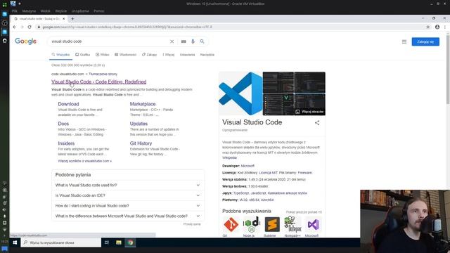 #KomunikatorSieciowy 04 - Instalacja VS Code - Linux / Windows смотреть онлайн