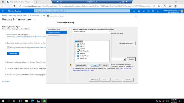 How to Implement File and Folder backup||Microsoft Azure Backup||Prepare infrastructure||Az104|Azur смотреть онлайн