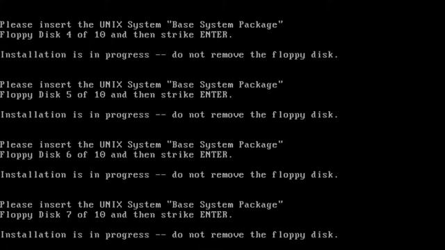 Installing UNIX System V on a 386! смотреть онлайн