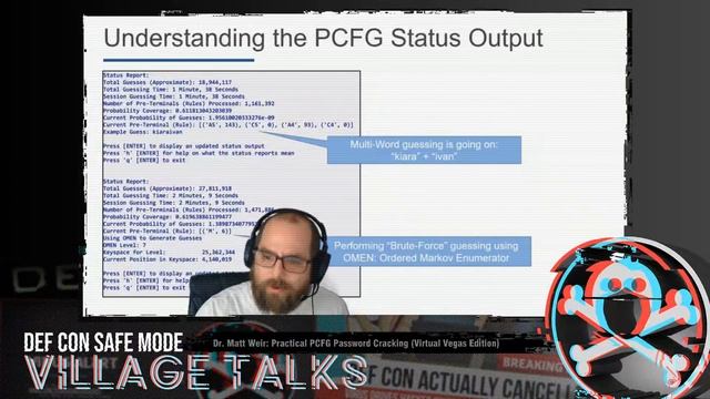 DEF CON Safe Mode Password Village - Dr Matt Weir - Practical PCFG Password Cracking смотреть онлайн