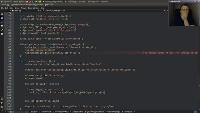 Browser hacking: Let's add tabs to the Browser! смотреть онлайн