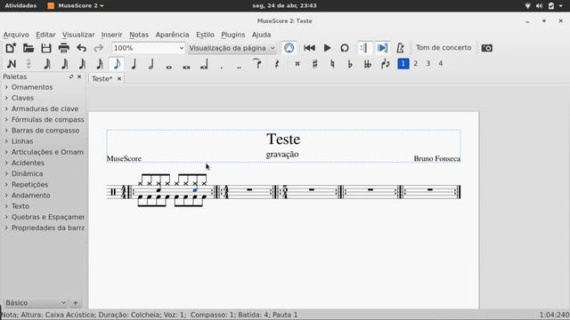 Dica de hoje: MuseScore 2.0.3 смотреть онлайн