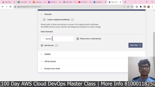 13 Linux AWS Linux Project Hands-On in Hindi: Paid SSL on Nginx Complete Setup in Hindi смотреть онлайн