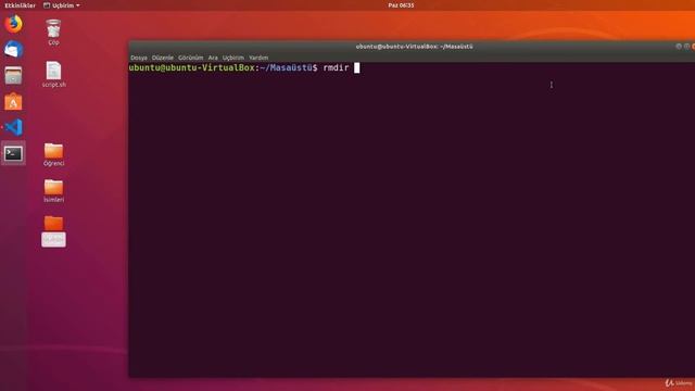 3) Dizin Oluşturma ve Silme İşlemleri (Linux Shell Script Eğitimi) смотреть онлайн